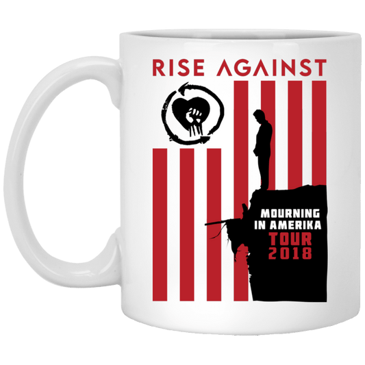 Rise Against Mourning In America Tour 2018 Mug