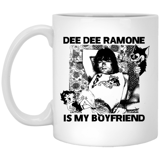 
	Dee Dee Ramone Is My Boyfriend Mug
