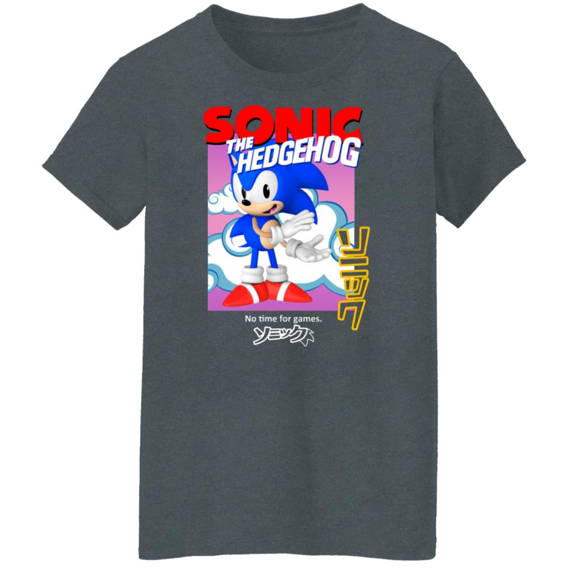 Sonic The Hedgehog No Time For Games Shirt, Hoodie, Tank
