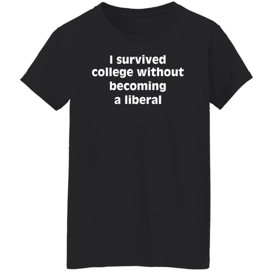 I Survived College Without Becoming A Liberal Shirt, Hoodie, Tank