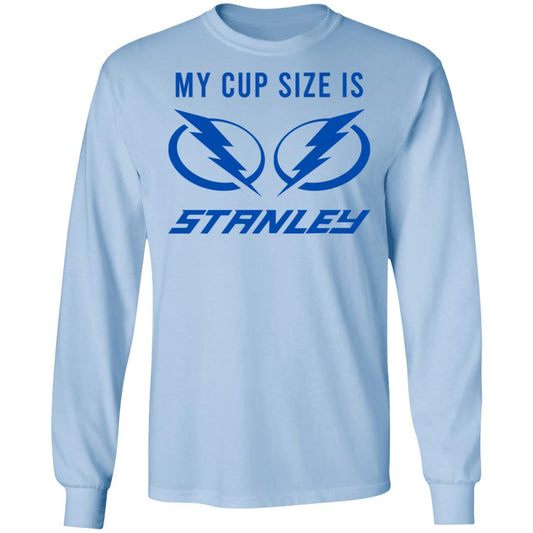 My Cup Size Is Stanley Tampa Bay Lightning Shirt, Hoodie, Tank