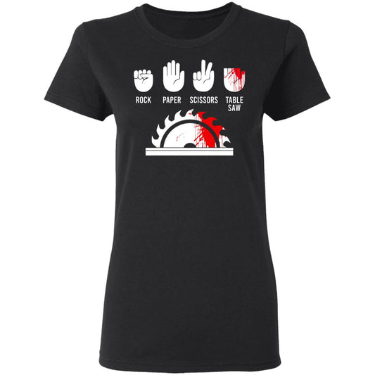 
	Rock Paper Scissors Table Saw Shirt, Hoodie, Tank