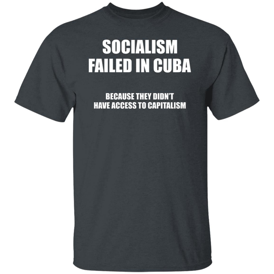 Socialism Failed in Cuba Because They Don’t Have Access To Capitalism Shirt, Hoodie, Tank