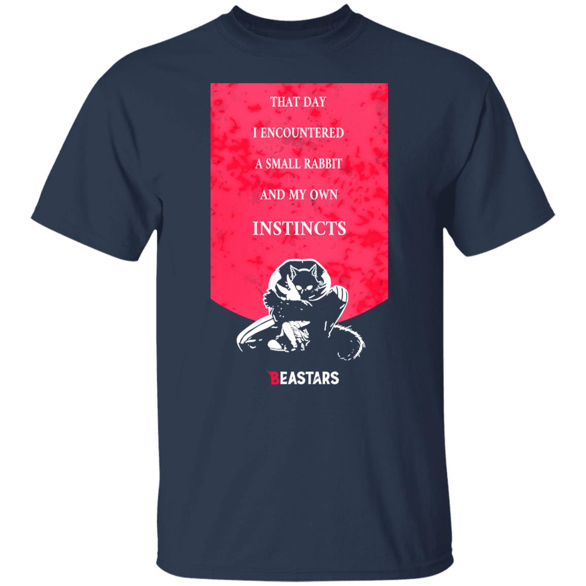 That Day I Encountered A Small Rabbit And My Own Instincts Beastars Instincts Legoshi & Haru Shirt, Hoodie, Tank