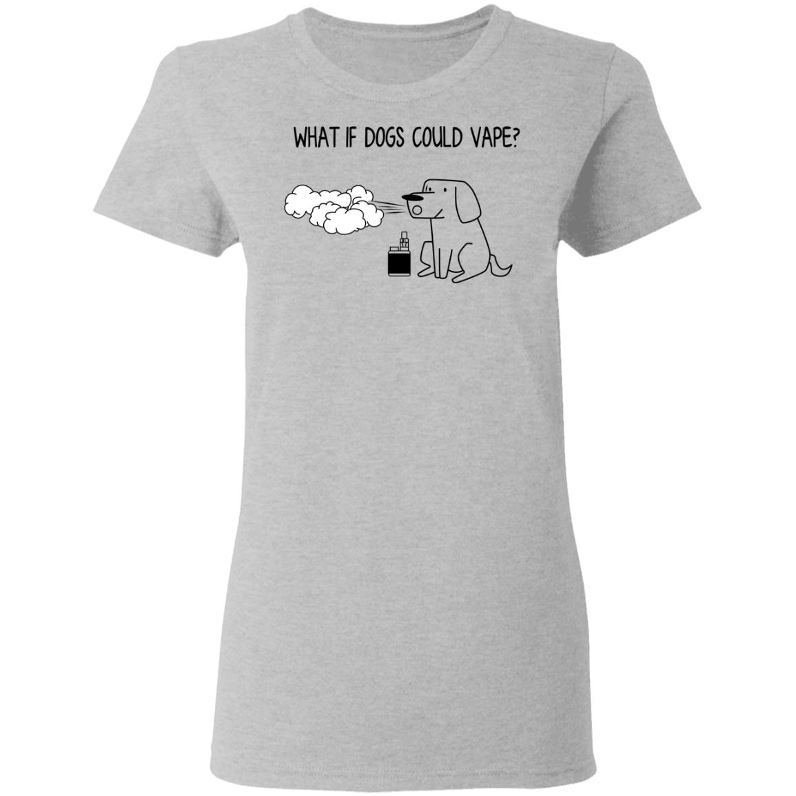 What If Dog Could Vape Shirt, Hoodie, Tank