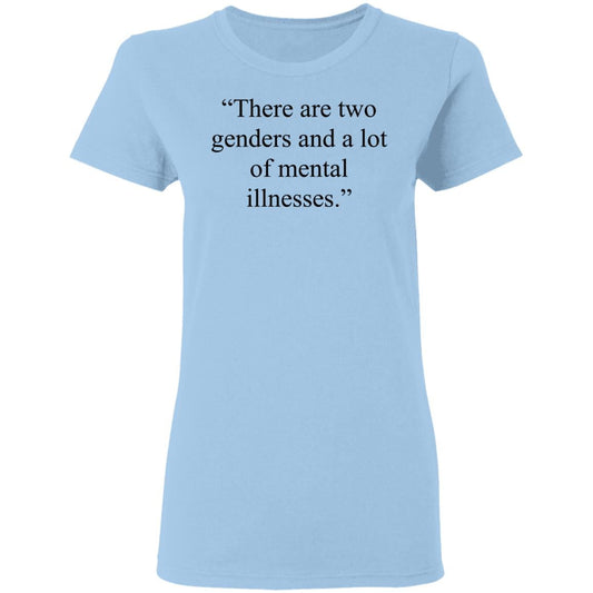 
	There Are Two Genders And A Lot Of Mental Illnesses Shirt, Hoodie, Tank