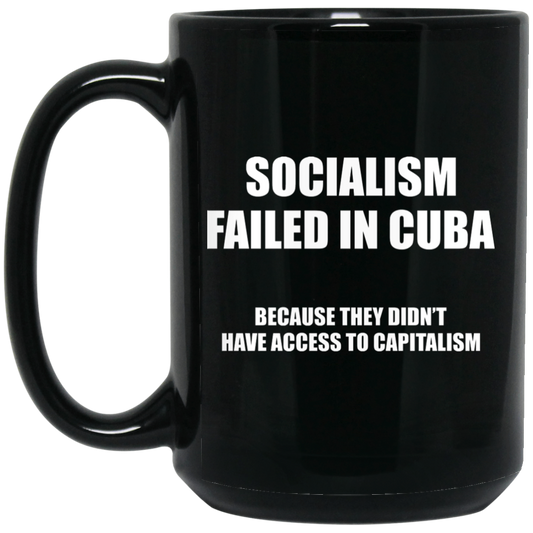 Socialism Failed in Cuba Because They Don’t Have Access To Capitalism Mug