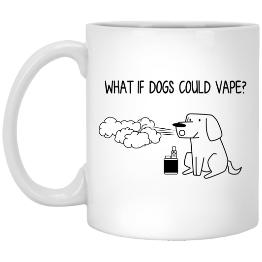 
	What If Dog Could Vape Mug