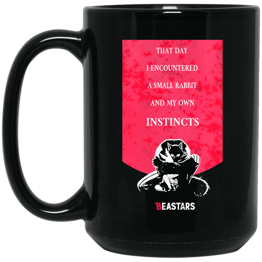 That Day I Encountered A Small Rabbit And My Own Instincts Beastars Instincts Legoshi & Haru Mug