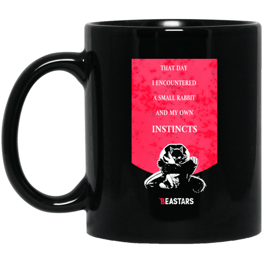 
	That Day I Encountered A Small Rabbit And My Own Instincts Beastars Instincts Legoshi & Haru Mug