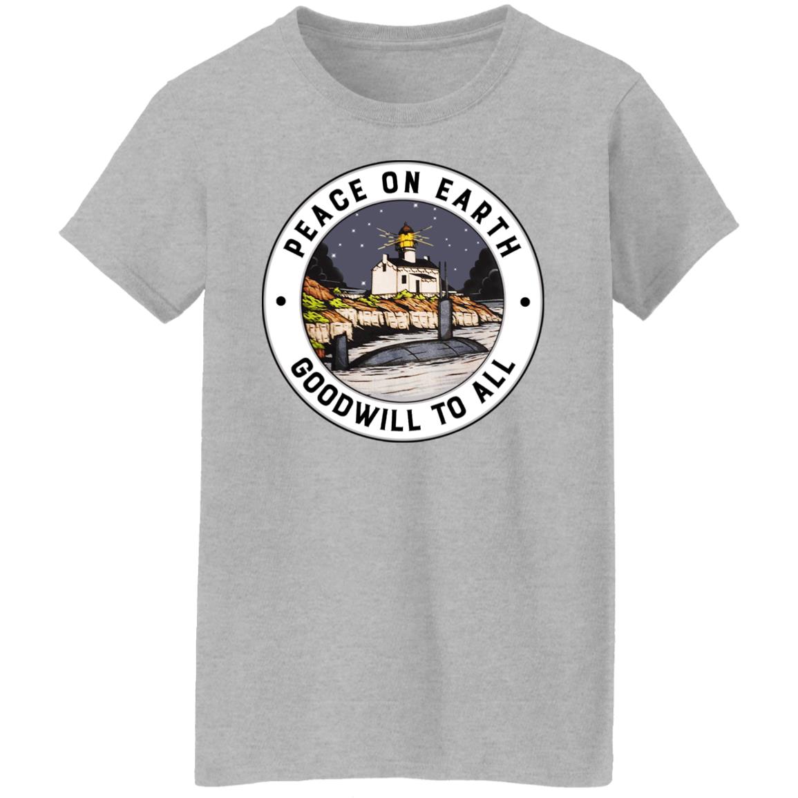 Peace On Earth Goodwill To All Shirt, Hoodie, Tank