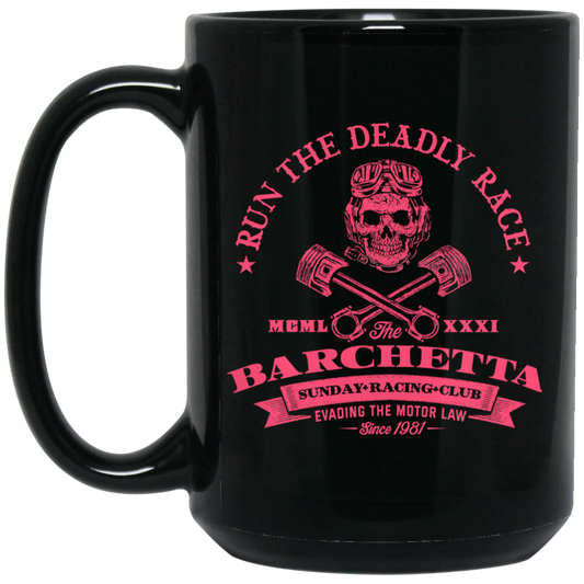 Barchetta Sunday Racing Club Run The Deadly Race Mug