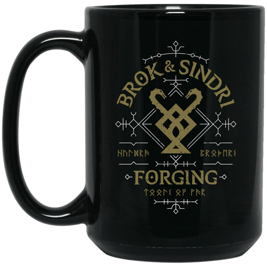 
	God Of War Brok & Sindri Forging Mug