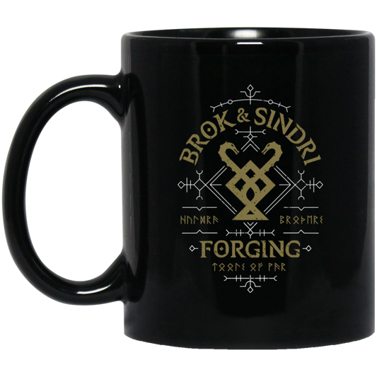 God Of War Brok & Sindri Forging Mug
