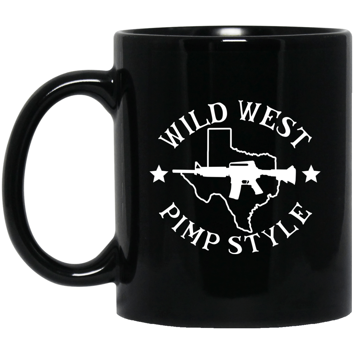 Wild West Pimp Style Mug