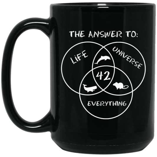 42 The Answer To Life Universe Everything Mug