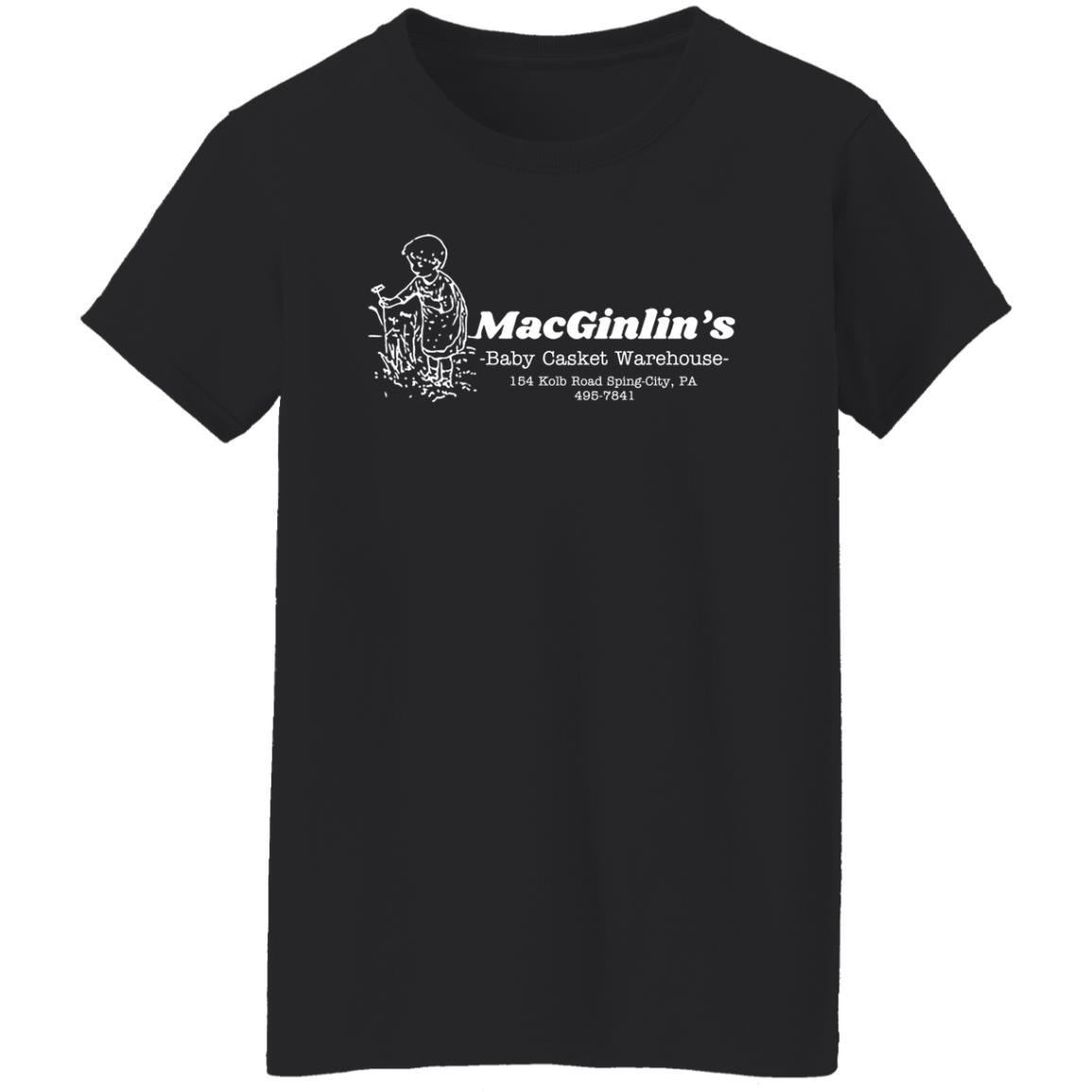 Macginlin’s Baby Casket Warehouse Shirt, Hoodie, Tank