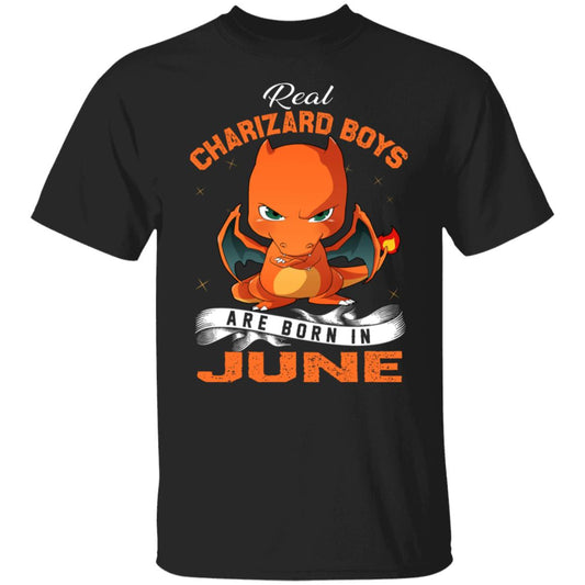 Real Charizard Boys Are Born In June Shirt, Hoodie, Tank