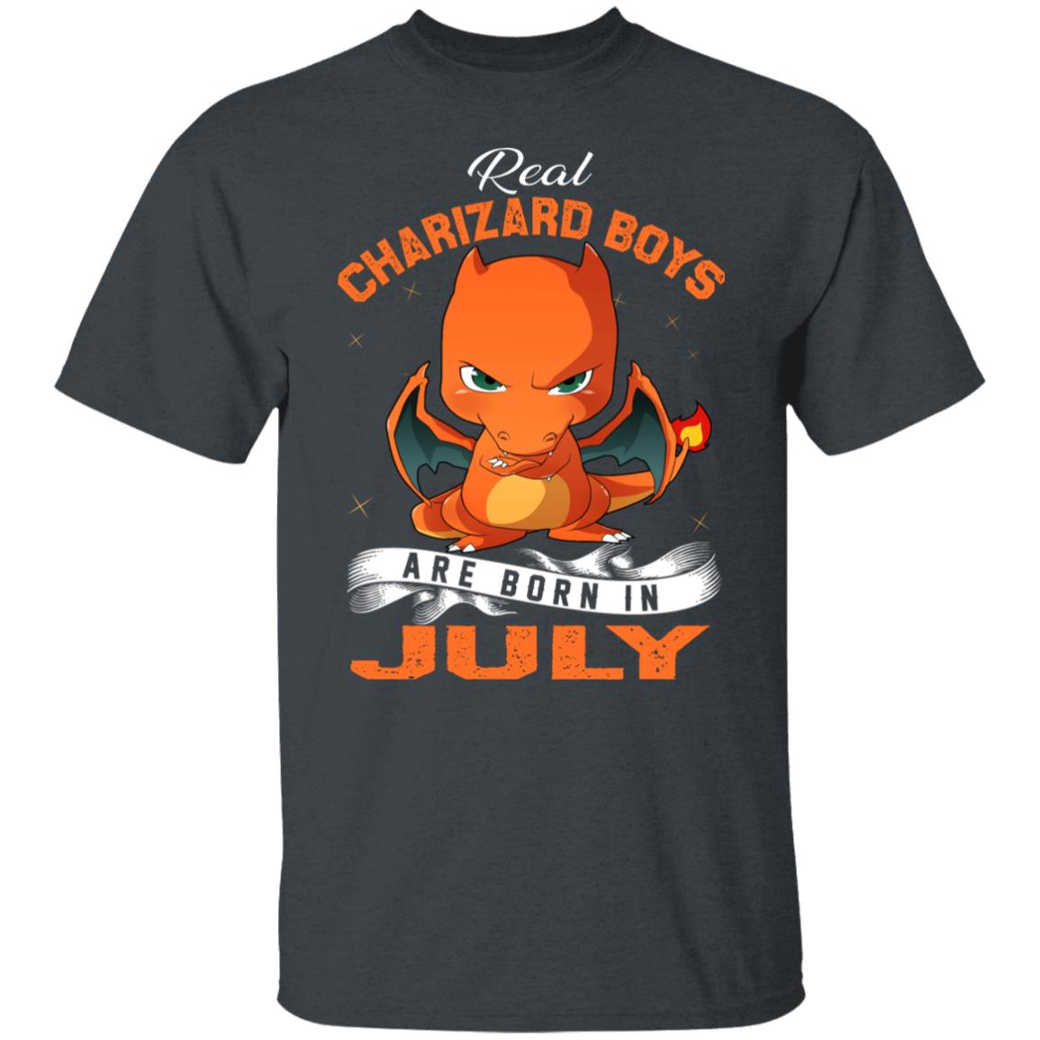 Real Charizard Boys Are Born In July Shirt, Hoodie, Tank