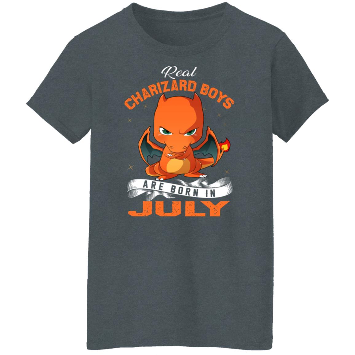 Real Charizard Boys Are Born In July Shirt, Hoodie, Tank