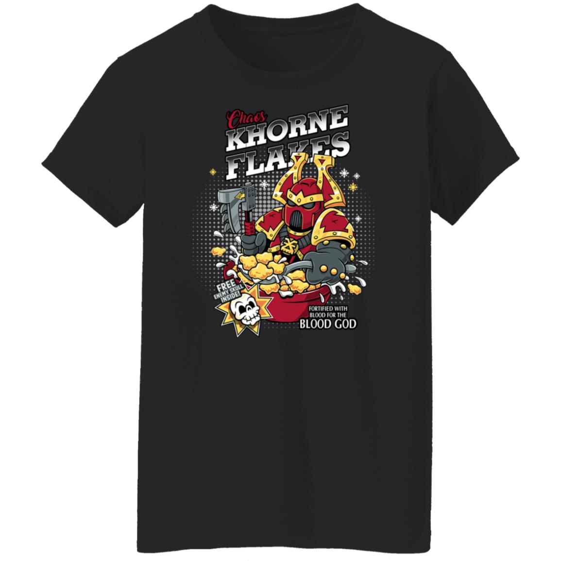Chaos Khorne Flakes Warhammer Cereal 40k Shirt, Hoodie, Tank