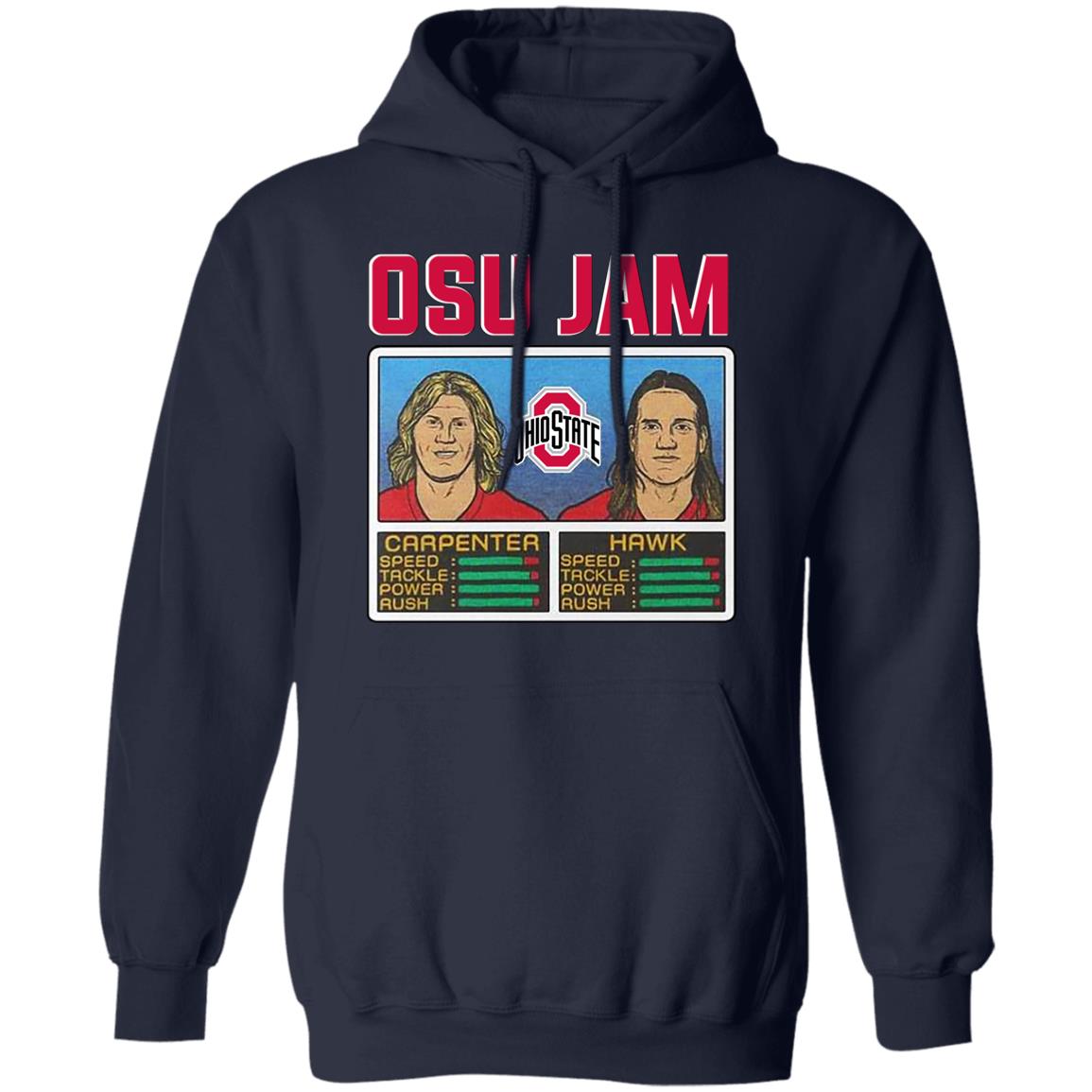 Osu Jam Ohio State Carpenter Hawk Shirt, Hoodie, Tank