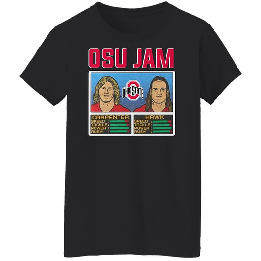 Osu Jam Ohio State Carpenter Hawk Shirt, Hoodie, Tank