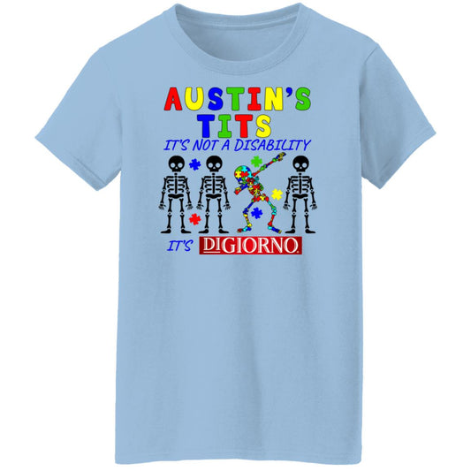 Austin’s Tits It’s Not A Disability It’s Digiorno Shirt, Hoodie, Tank