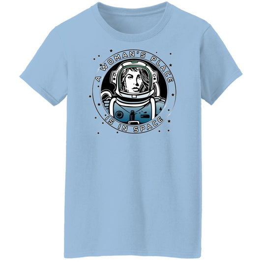 A Woman’s Place Is In Space Shirt, Hoodie, Tank