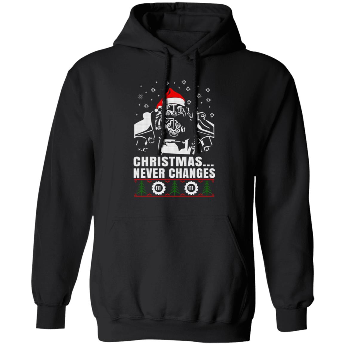Fallout Power Armor Christmas Never Changes 111 Shirt, Hoodie, Tank