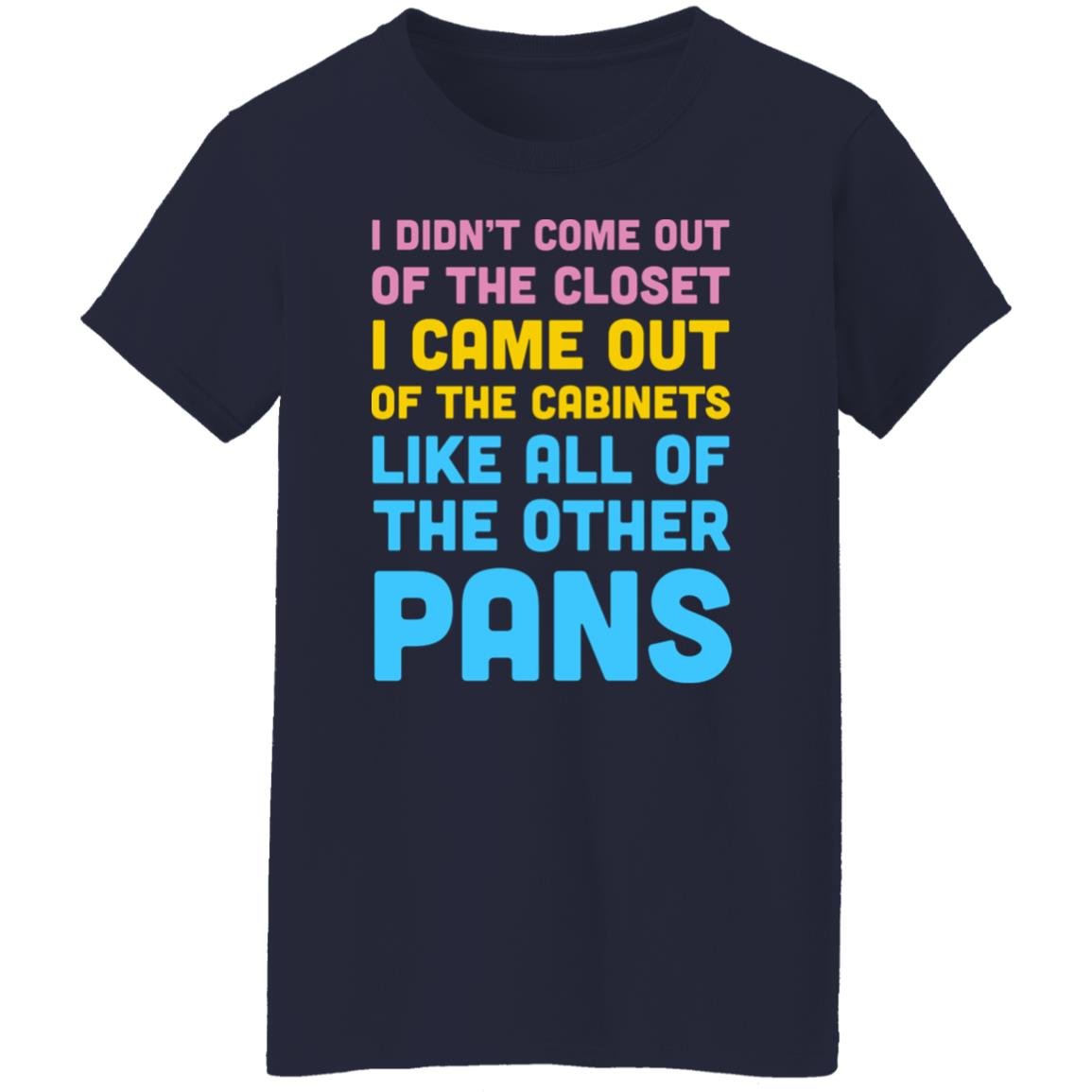 I Didn’t Come Out Of The Closet I Came Out Of The Cabinets Like All Of The Other Pans Shirt, Hoodie, Tank