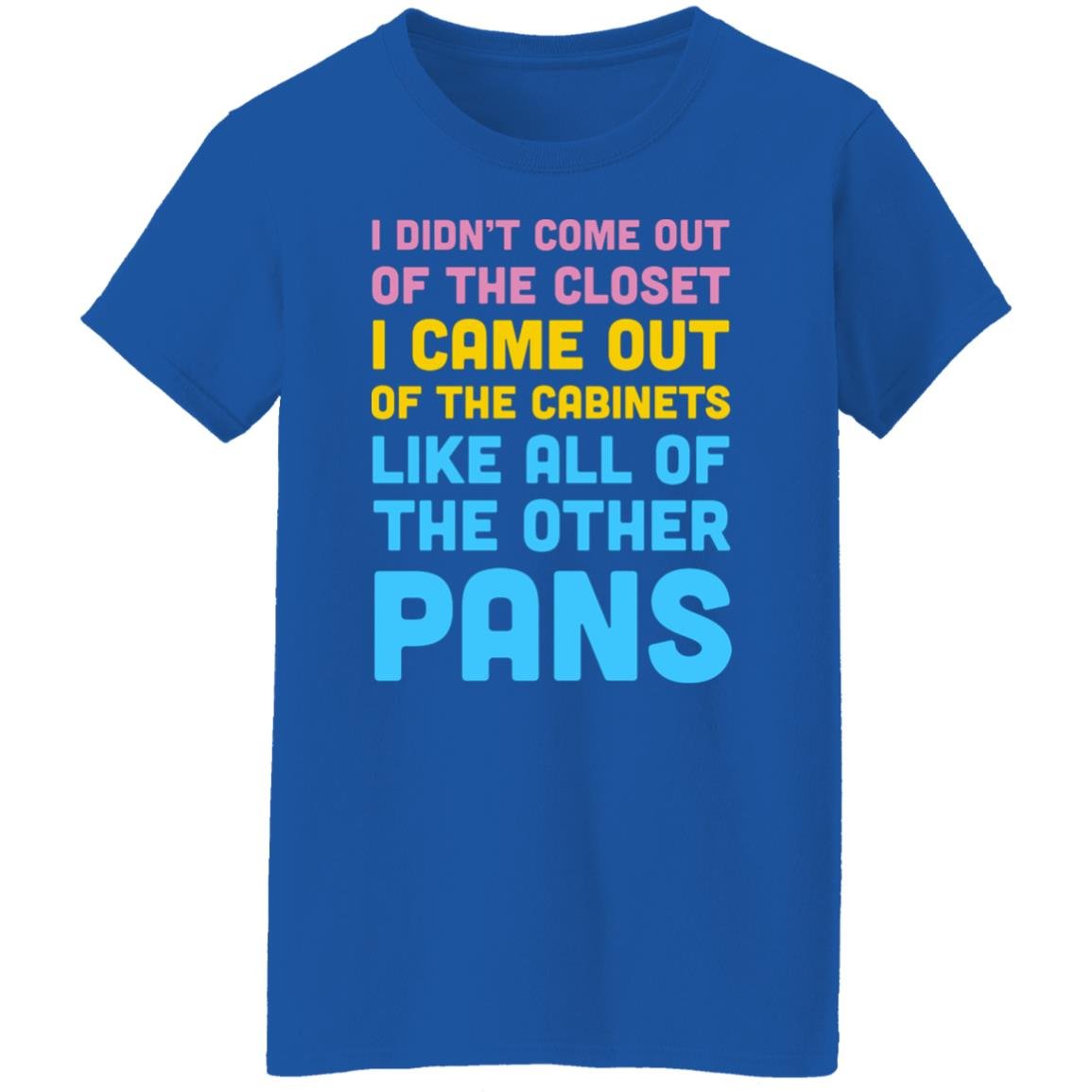 I Didn’t Come Out Of The Closet I Came Out Of The Cabinets Like All Of The Other Pans Shirt, Hoodie, Tank