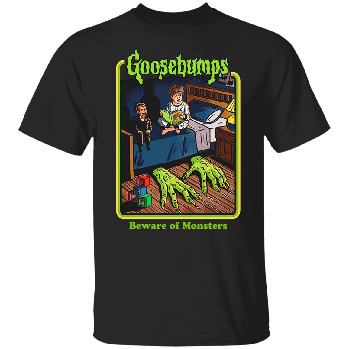 Goosebumps Beware Of Monsters Halloween Shirt, Hoodie, Tank