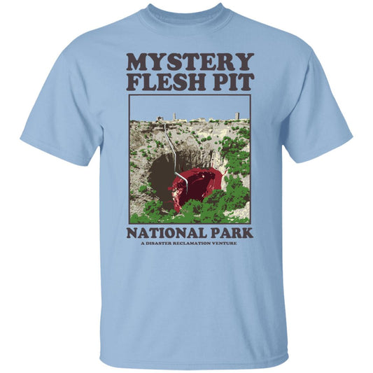 Mystery Flesh Pit National Park A Disaster Reclamation Venture Shirt, Hoodie, Tank