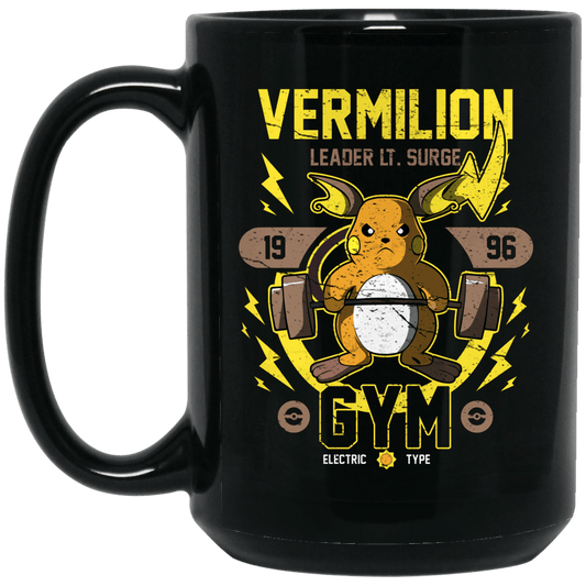 Vermilion Gym Leader Lt Surge 1996 Gym Mug