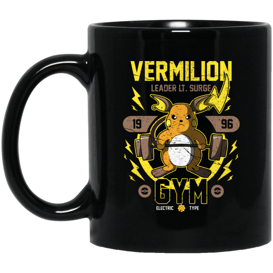 
	Vermilion Gym Leader Lt Surge 1996 Gym Mug