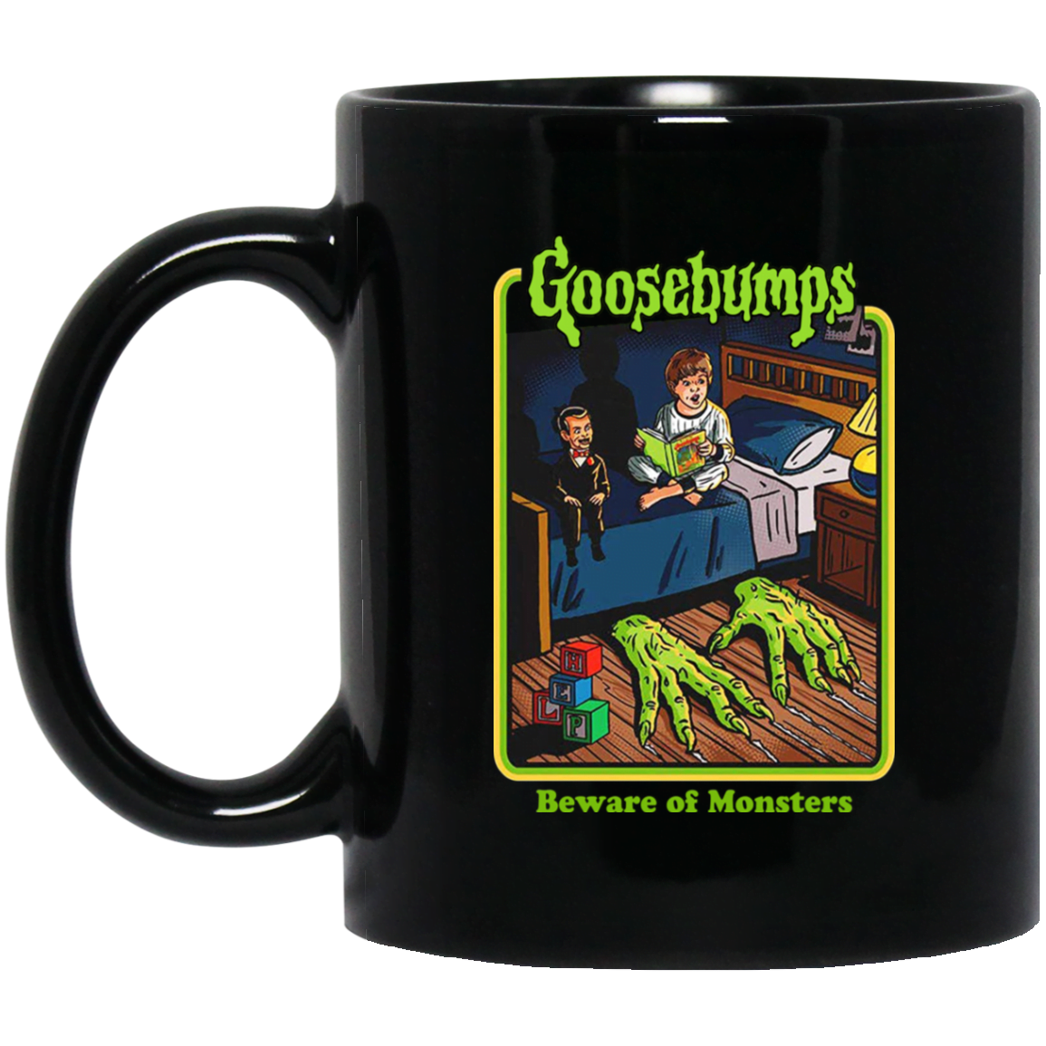 Goosebumps Beware Of Monsters Halloween Mug