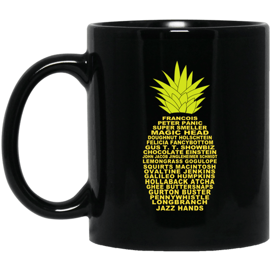 Francois Peter Panic Super Smeller Magic Head Doughnut Holschtein Felicia Fancybottom Gus T Mug