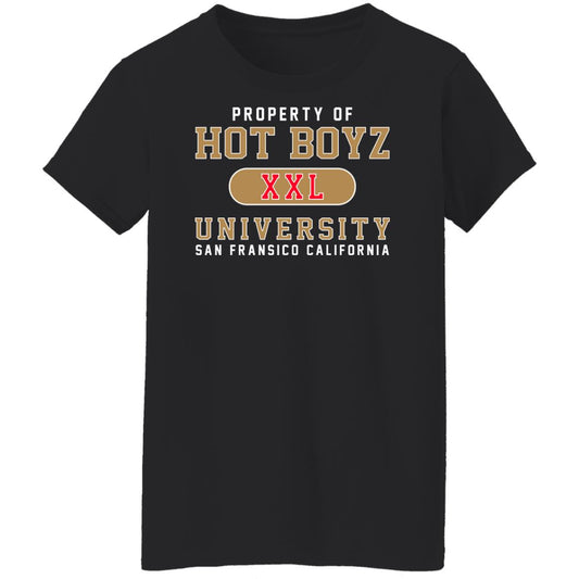 
	Hot Boyz U Property Of Hot Boyz Xxl University San Fransico Shirt, Hoodie, Tank