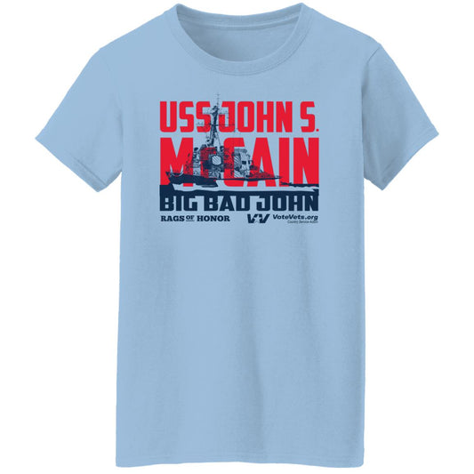 Uss John Votevets Mccain A Rags Of Honor Shirt, Hoodie, Tank