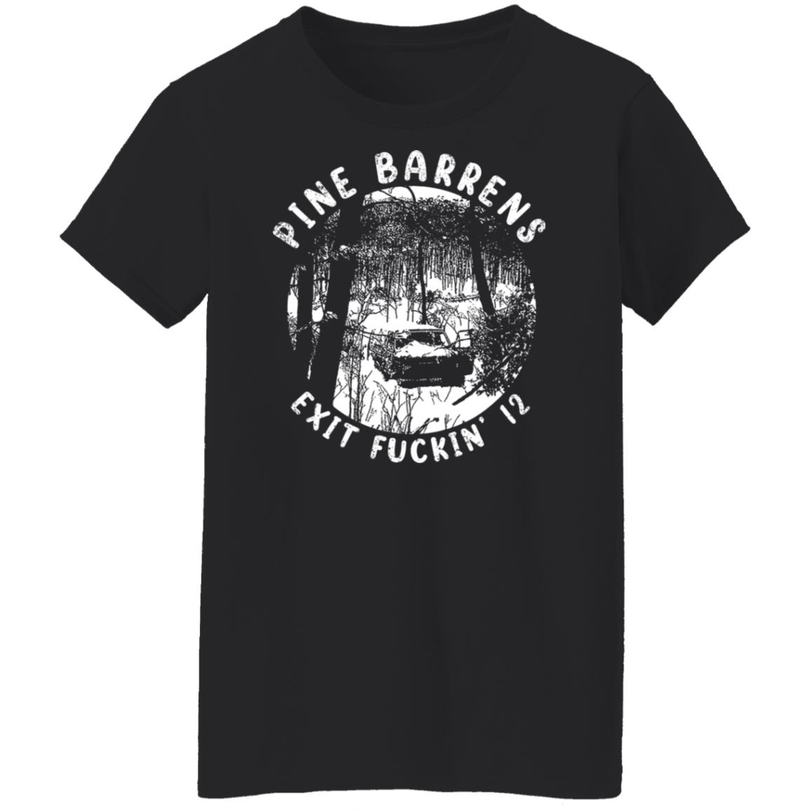 
	Pine Barrens New Jersey NJ Distressed Exit 12 Shirt, Hoodie, Tank
