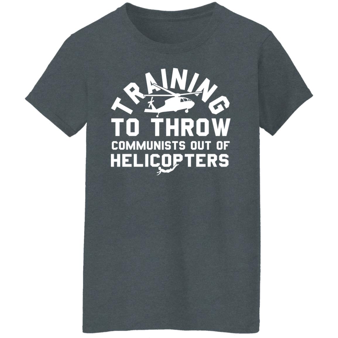 Training To Throw Communists Out Of Helicopters Shirt, Hoodie, Tank