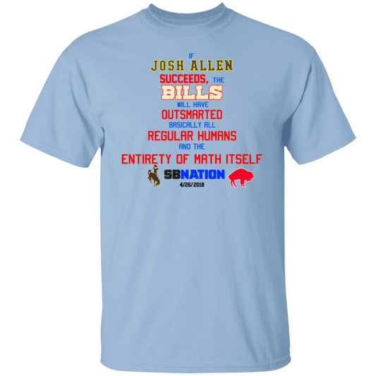 If Josh Allen Succeeds The Bills Will Here Outsmarted Basically All Regular Humans And The Entirety Of Math Itself Nation Shirt, Hoodie, Tank