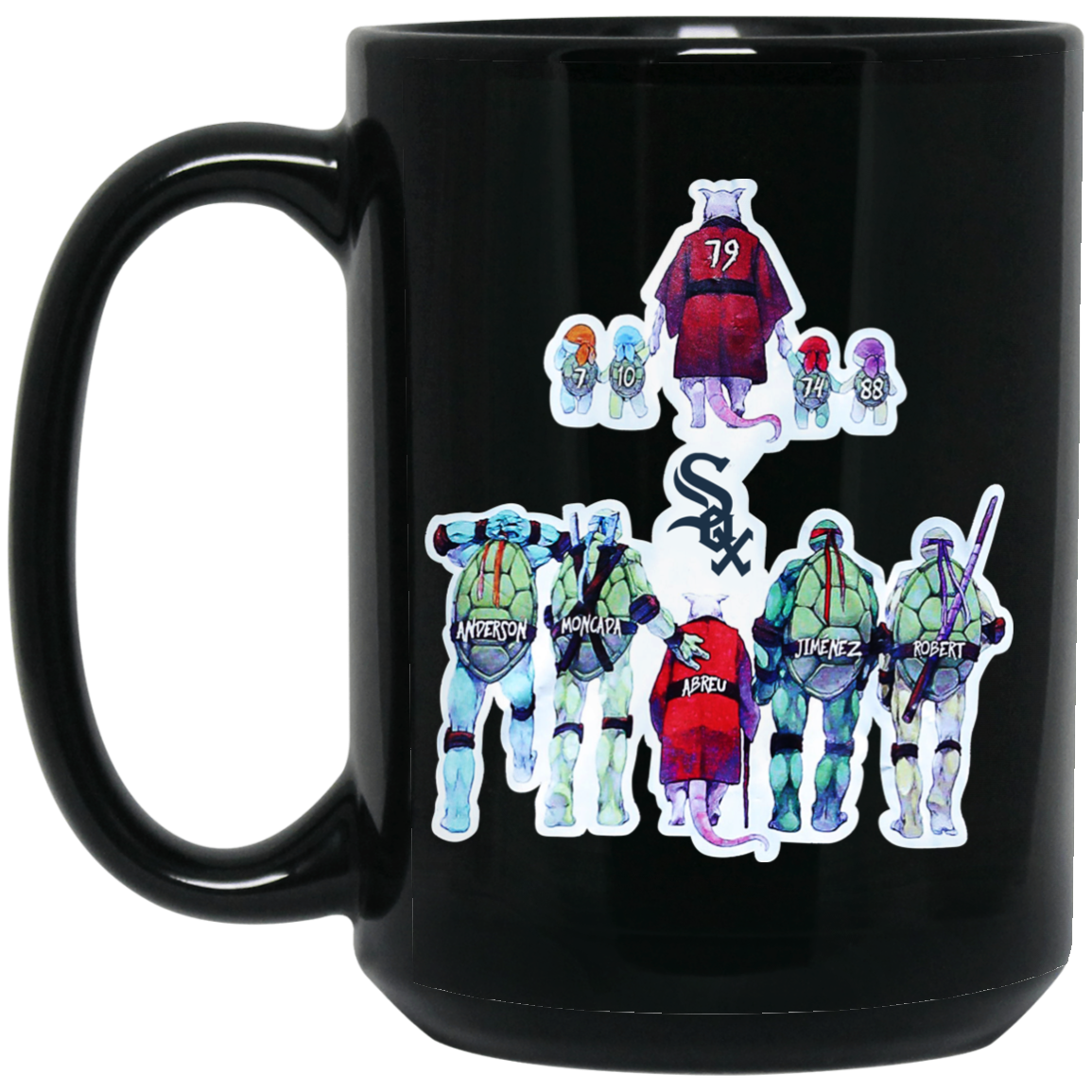 
	Chicago White Sox Ninja Turtles Mug