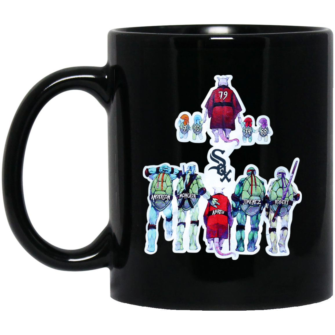 Chicago White Sox Ninja Turtles Mug