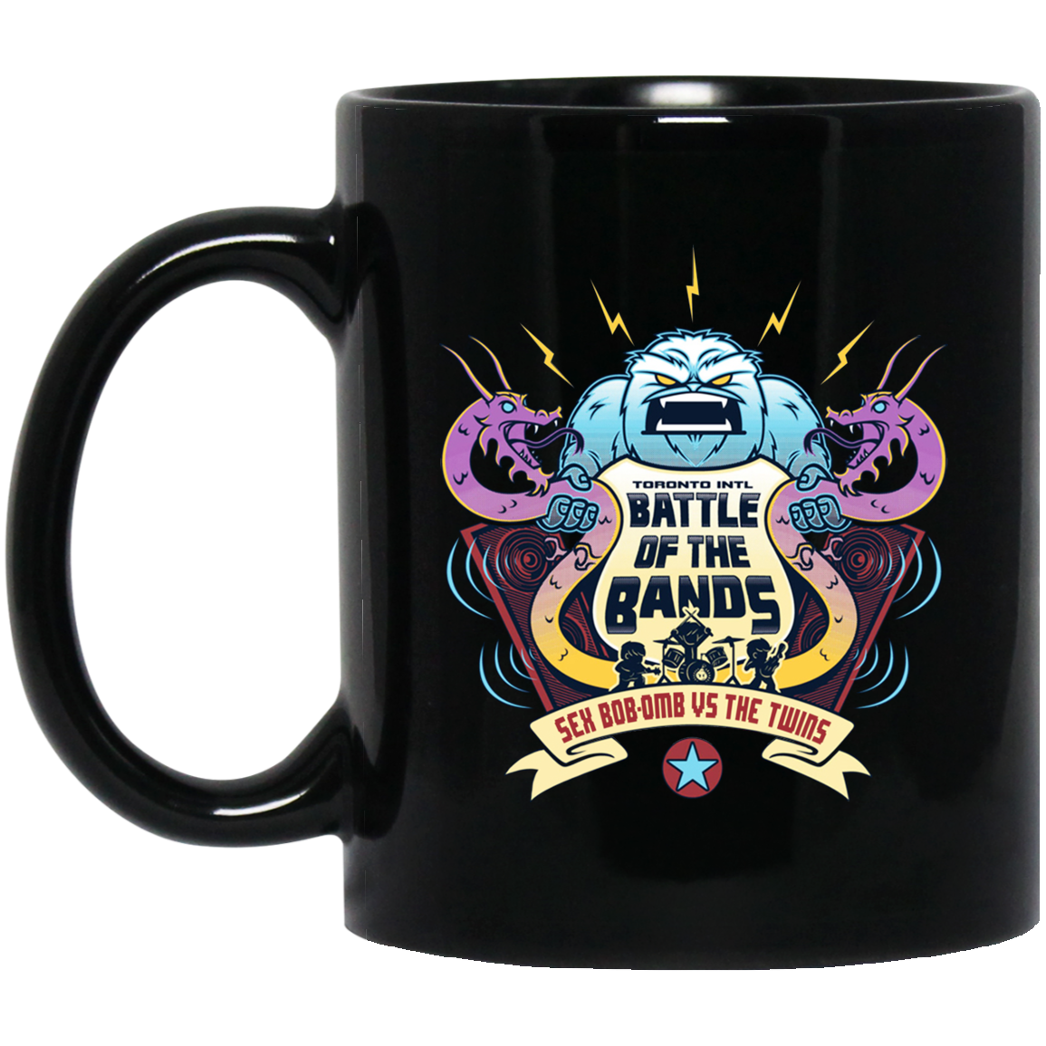 Battle Of The Bands Sex Bob-omb Vs The Twins Mug