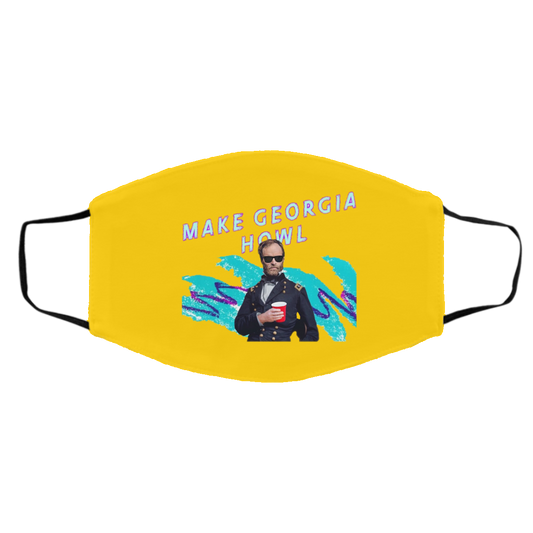 William Tecumseh Sherman Make Georgia Howl Face Mask
