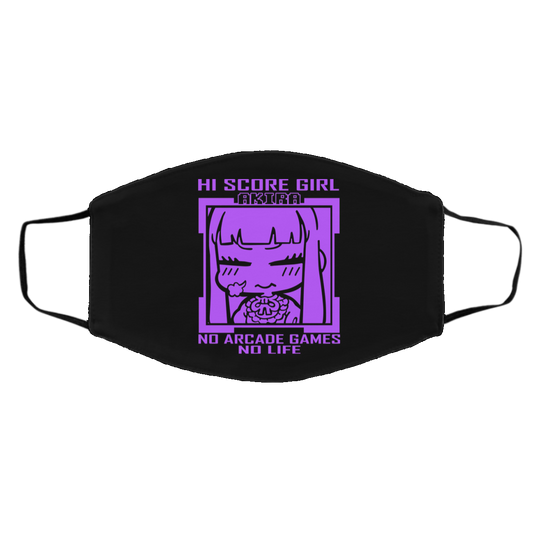 Hi Score Girl Oono Akira No Arcade Games No Life Face Mask