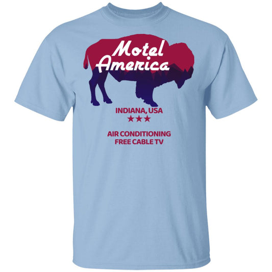 Motel America Indiana USA Air Conditioning Free Cable TV Shirt, Hoodie, Tank
