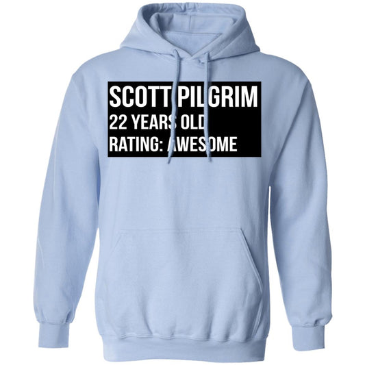 
	Scott Pilgrim 22 Years Old Rating Awesome Shirt, Hoodie, Tank